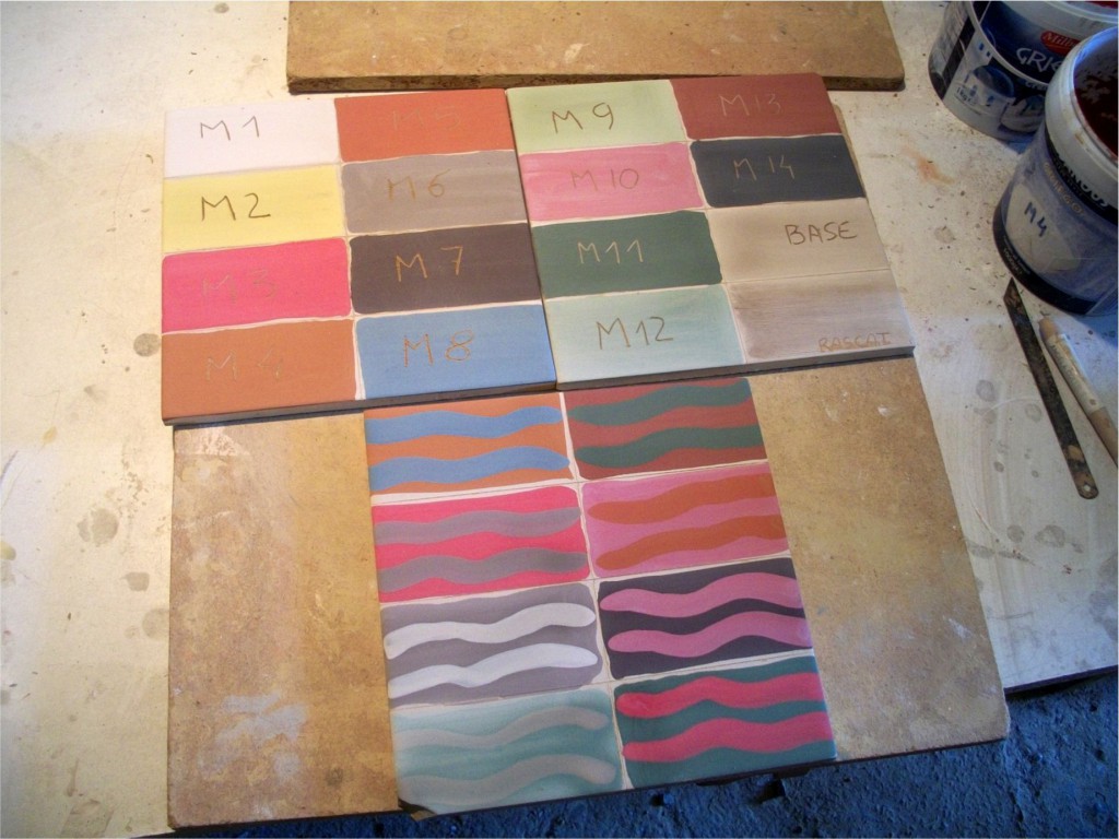 Fig. 4. The palette of 24 colors.